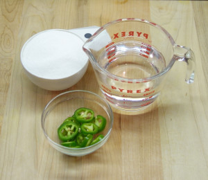 Simple Syrup Jalapeno